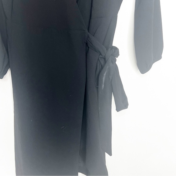 J. Crew black Wrap Dress - Picture 5 of 7